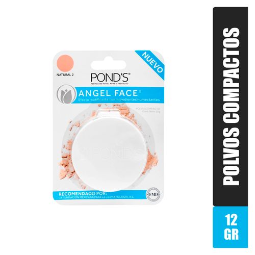 Polvo Compacto Pond's Angel Face Tono Natural - 12 g