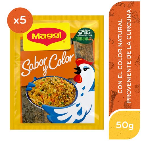 Maggi Flowpack Sabor Color 5und 50gr