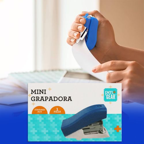 Mini grapadora Pen+Gear - 1 ud