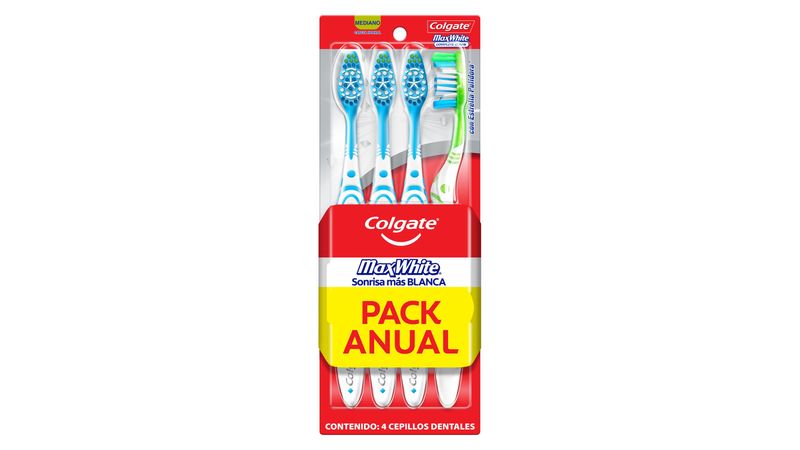 Comprar Cepillo Dental Colgate Max White Pack Walmart