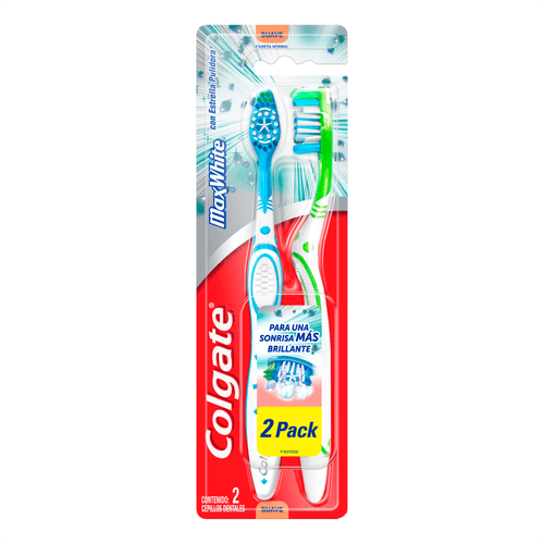 Cepillo Dental Colgate Max White 2 Pack