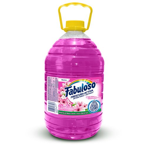 Desinfectante Multiusos Fabuloso Sensación Floral, Antibacterial Y Antiviral - 1gal