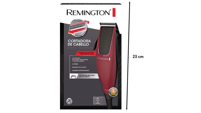 Comprar Cortadora de cabello Remington HC1080A 110F 13 pzas Walmart Nicaragua