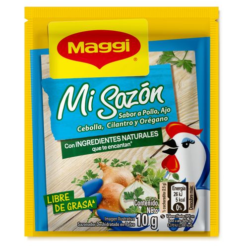 Consomé Maggi gallinita mi sazón 5 pack - 50 g