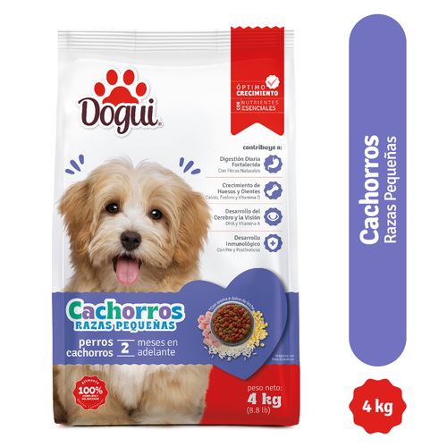 Alimento Dogui Perro Cachorro Razas Pequeñas, 2 A 12 Meses - 4kg