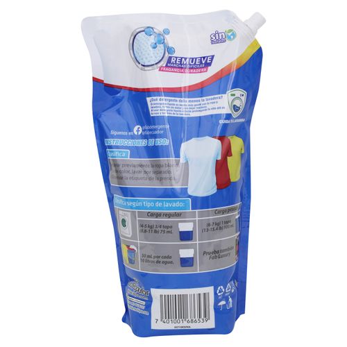 Detergente Fab paraiso floral - 2000 ml