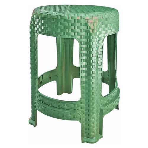 Banco Plastic Delux Red Rattan Verde Ea