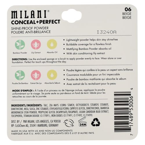 Platos Milani Conceal Perf Pow 06 Beige