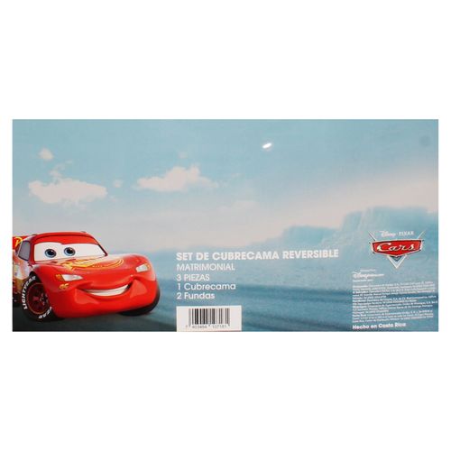 Cars Cubrecama Matrimonial Microfibra