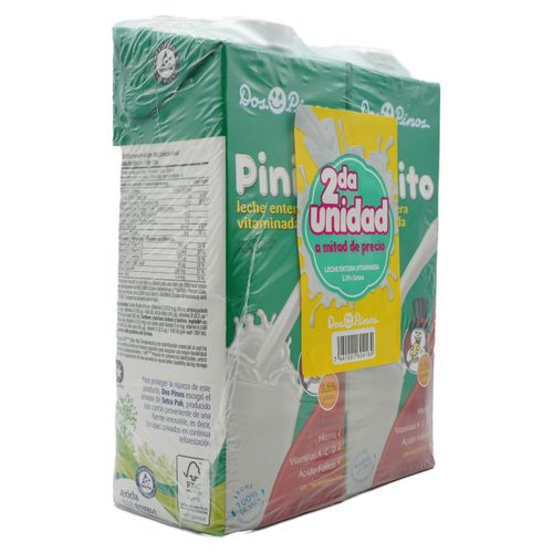 Leche Uht Pinito Entera 2Pk - 2000ml