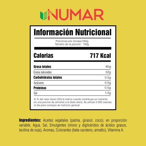 Margarina Numar Suave - 250Gr