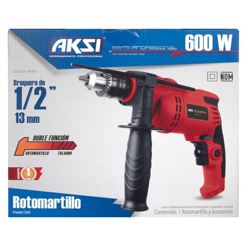 Rotomartillo 600w De 1 2 Semi Pro