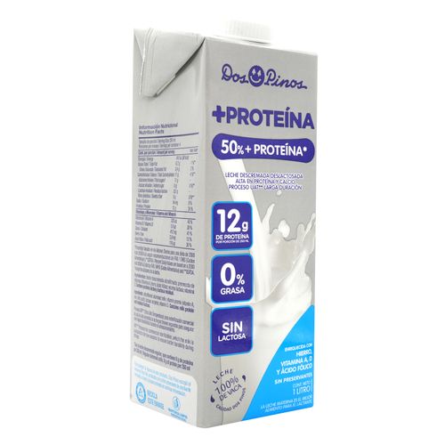 Leche Dos Pinos Descremada más Proteina - 946 ml