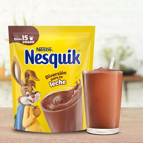 Bebida En Polvo Marca Nesquick Sabor A Chocolate - 200gr