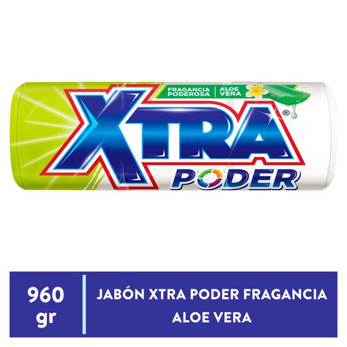 Jabón Xtra Aloe Vera 3 Unidades - 960Gr