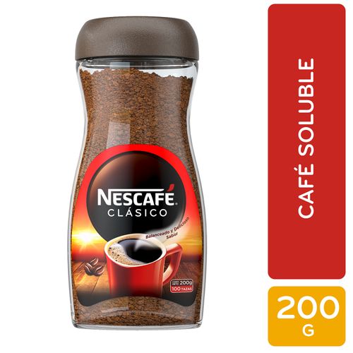 Cafe Soluble Nescafe Clasico - 200gr