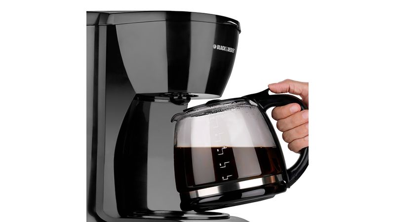 Cafetera Black Decker con Jarra de Vidrio para 12 Tazas y Filtro