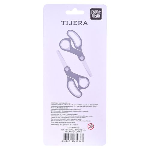 Set de tijeras Pen + Gear escolar - 2 Pzas