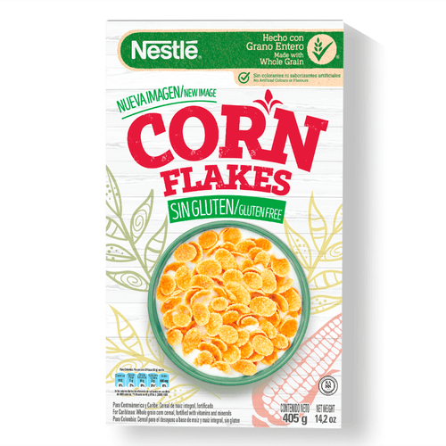 Cereal Nestlé Corn Flakes Sin Glúten - 405 g