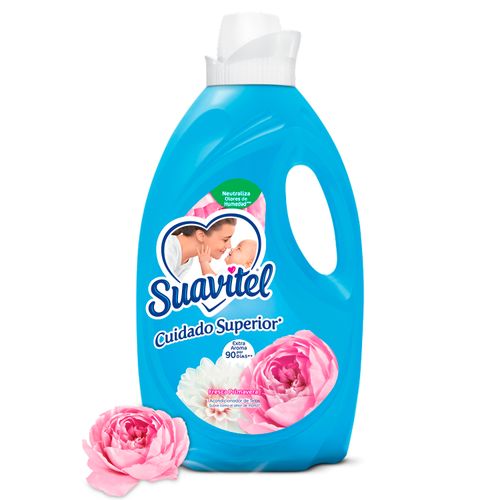 Suavizante de Telas Suavitel, Cuidado Superior Fresca Primavera -1.9 L