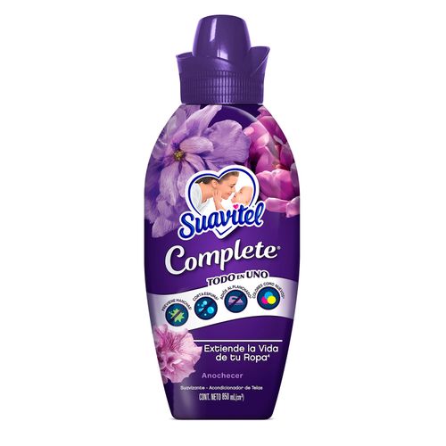 Suavizante de Telas Suavitel Complete Anochecer -850ml