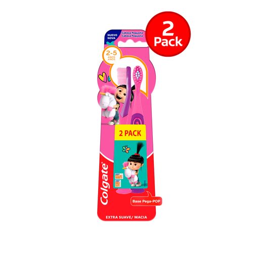 Cepillo Dental Colgate Agnes & Fluffy 2-5 Años 2 Pack - 60g