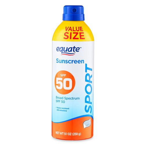 Protector solar Equate sport en spray FPS 50 - 258 ml