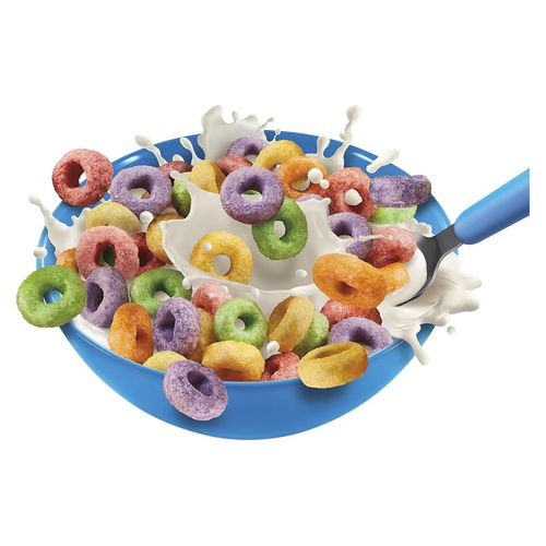 Cereal Kellogg's ® Froot Loops® Sabor Origrinal  Aritos de Maíz, Trigro y Avena Con Sabor a Frutas  1 Caja- 410gr