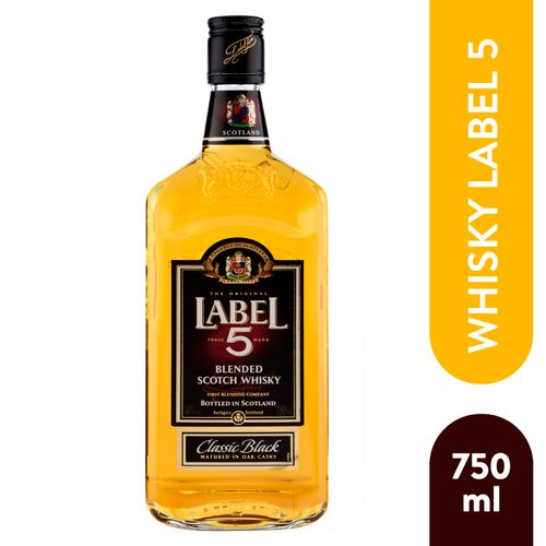 Whisky Label 5 Classic Back 3 Años - 750ml