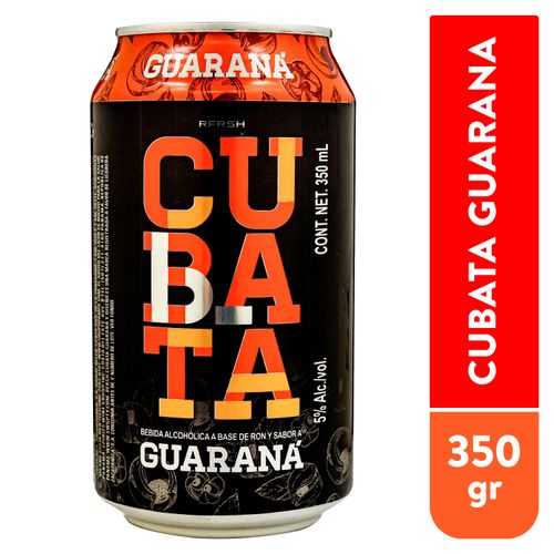 Bebida Cubata De Guarana -355ml