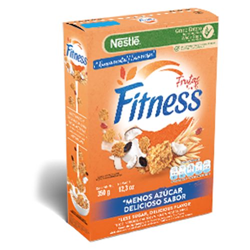 Cereal Nestle Fitness® Frutas Caja-350gr