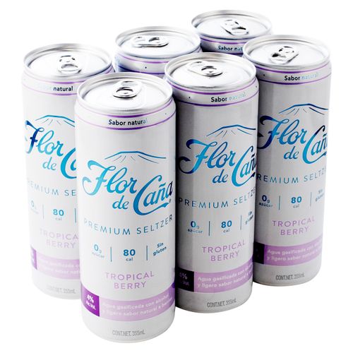 6pk Seltzer Fdc Premium Tropical 2130ml