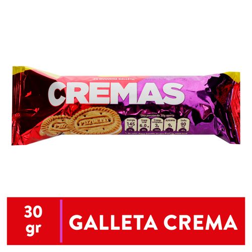 Galleta Cre Pozuelo Minitubo Vainil 64gr