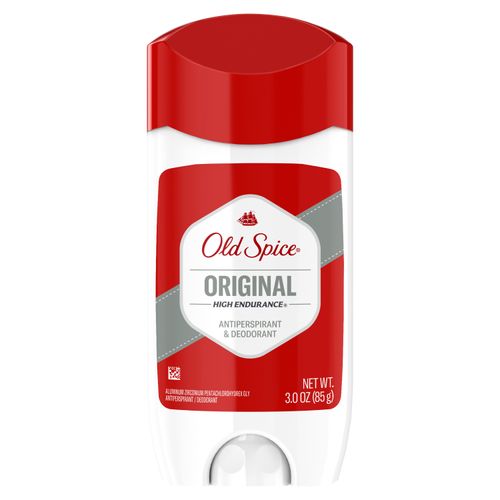 Desodorante antitranspirante Old Spice High Endurance para hombres, 48 ??horas de protección, aroma original, 3.0 oz
