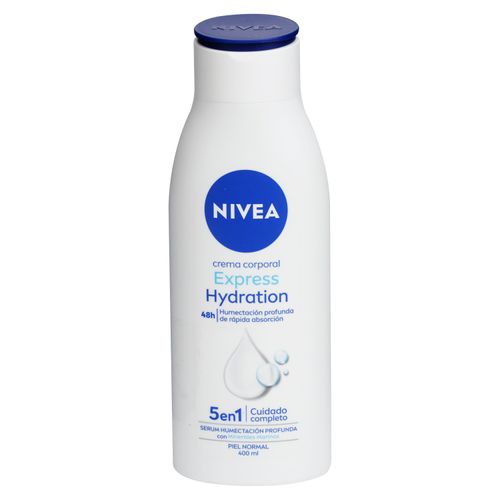 Crema Nivea Corporal Humectante Express Hidration-400 ml