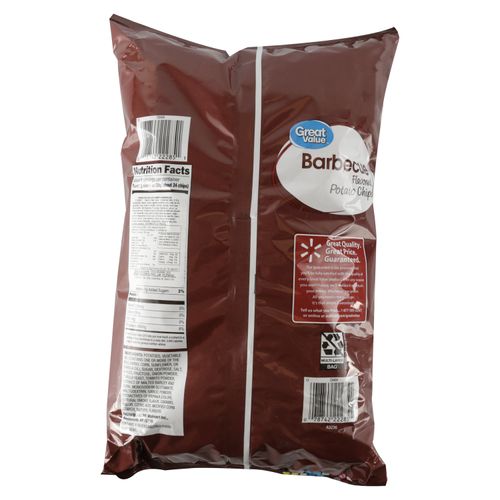 Snack Great Value papas sabor barbacoa - 219 g