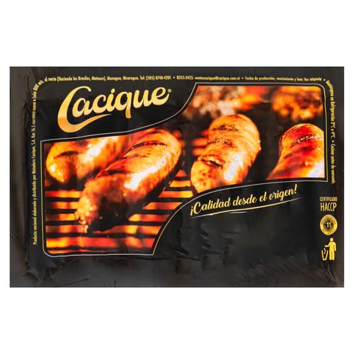 Chorizo de cerdo argentino Matadero Cacique - 454 g