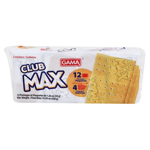 Galleta Gama Club Max - 408 g