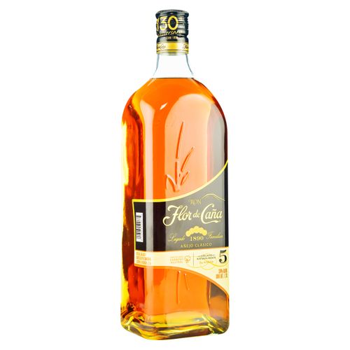 Ron Flor De Caña 5 Años Añejo Clasico -1750ml