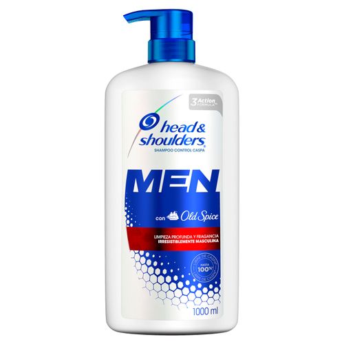 Shampoo Head & Shoulders Old Spice para Hombres 1000ml