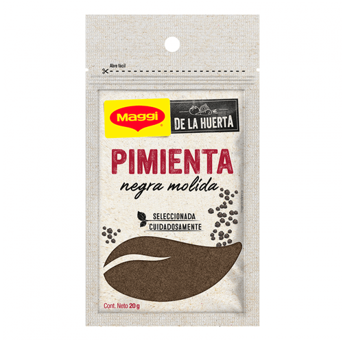 Pimienta Maggi De la Huerta Negra Molida - 20 g