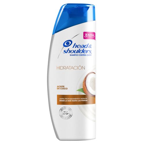 Shampoo Control Caspa Head & Shoulders Hidratación Aceite de Coco 180ml