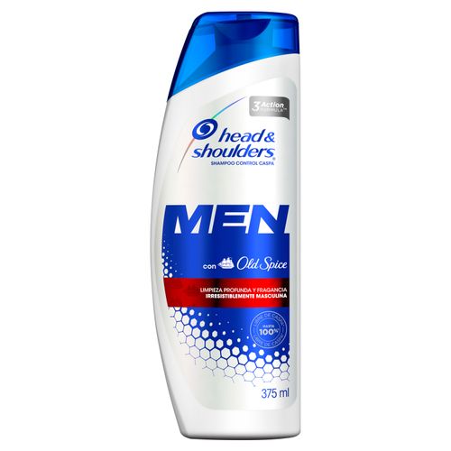 Shampoo Head & Shoulders Old Spice para Hombres, 375ml