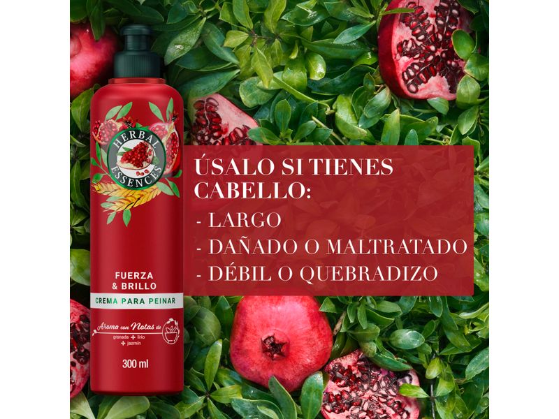 Crema-para-Peinar-Herbal-Essences-Granada-y-Prote-na-Vegana-Fuerza-y-Brillo-300-ml-5-9817