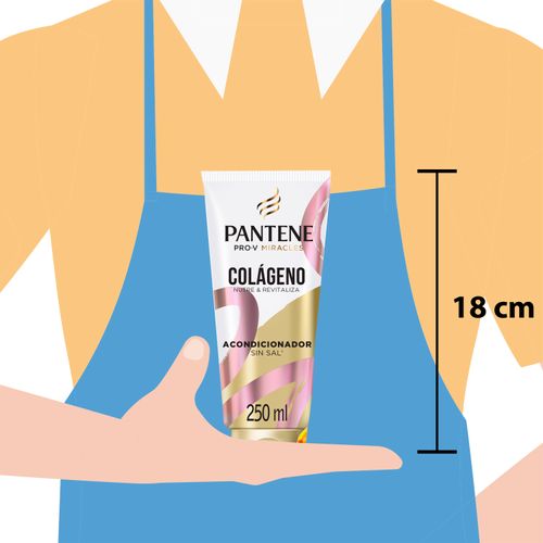 Acondicionador Pantene Pro-V Miracles Colágeno Nutre & Revitaliza 250 ml