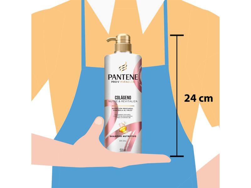 Comprar Shampoo Pantene Pro-V Miracles Colágeno Nutre & Revitaliza ...