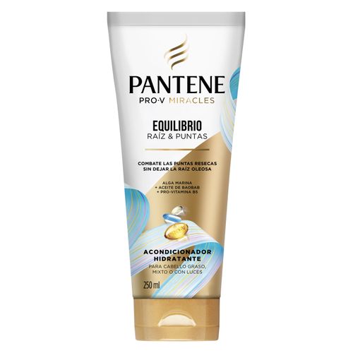 Acondicionador Pantene Pro-V Miracles Equilibrio Raíz y Puntas Hidratante - 250 ml