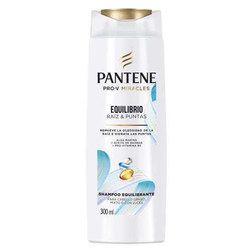 Shampoo Pantene Pro-V Miracles Equilibrio Raíz Y Puntas - 300ml