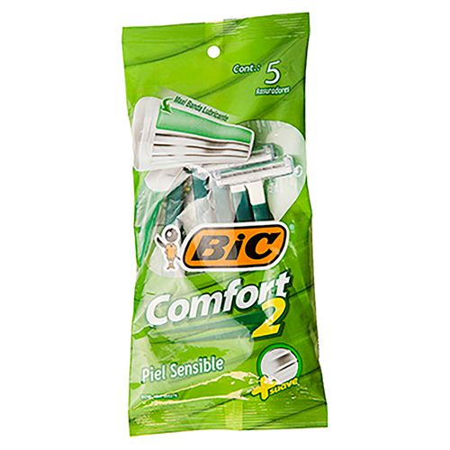 Rasuradora Bic Comfort Twin - 5unidades