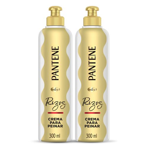 Pack Pantene Pro-V Cremas para Peinar Rizos, Promo 2 unidades de 300 ml c/u